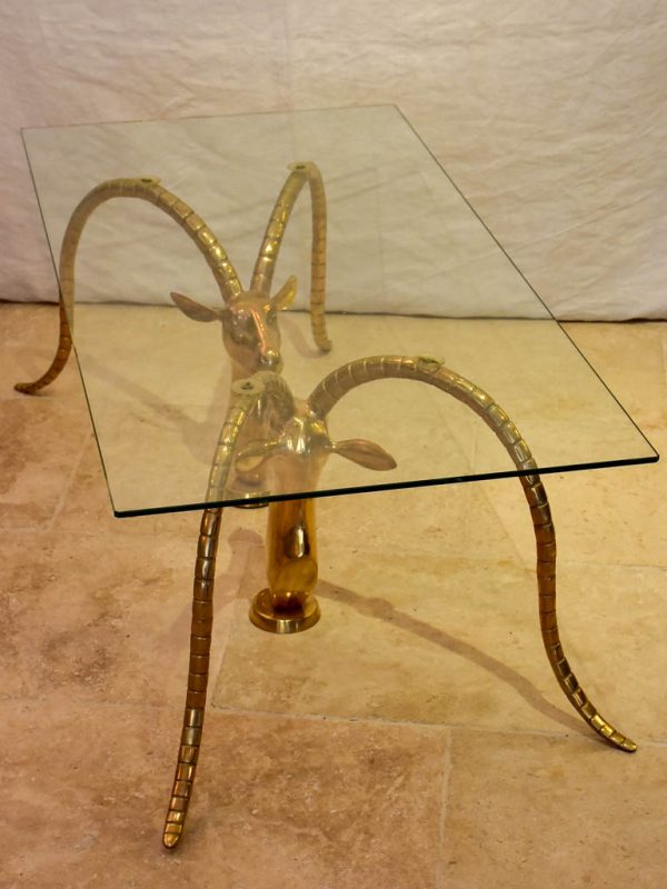 Coffee table - style of Alain Chervet Mouflons For Sale