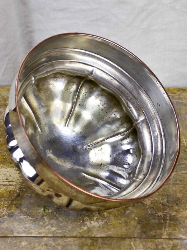 Early 19th Century French meat serving cover - fused silver Online Hot Sale