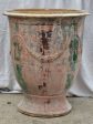 Very large antique terracotta Anduze urn - flame glaze 33½  Sale