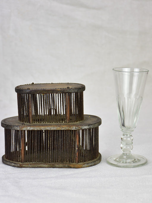 Miniature 19th Century French cricket insect cage 5  on Sale