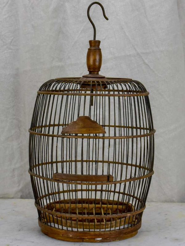 Antique round birdcage For Discount