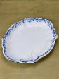 18th Century Moustiers platter - blue and white Online Sale