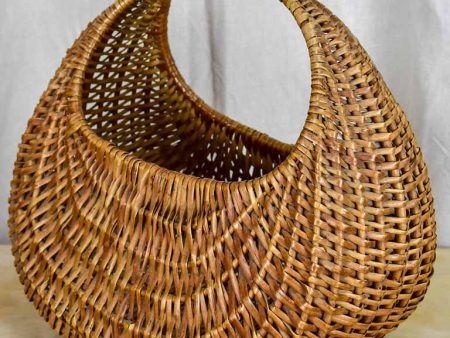 1960 s French woven basket handbag For Discount