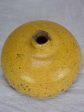 19th Century French ceramic hot water bottle with yellow glaze 7  Online Hot Sale