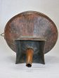 Nineteenth century French copper winemaker s funnel 13¾  Online