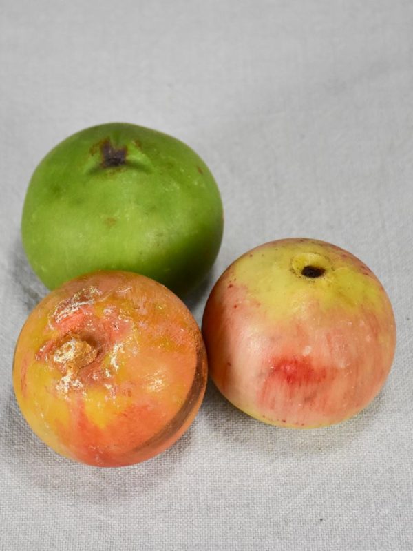 Collection of three vintage marble fruits Hot on Sale