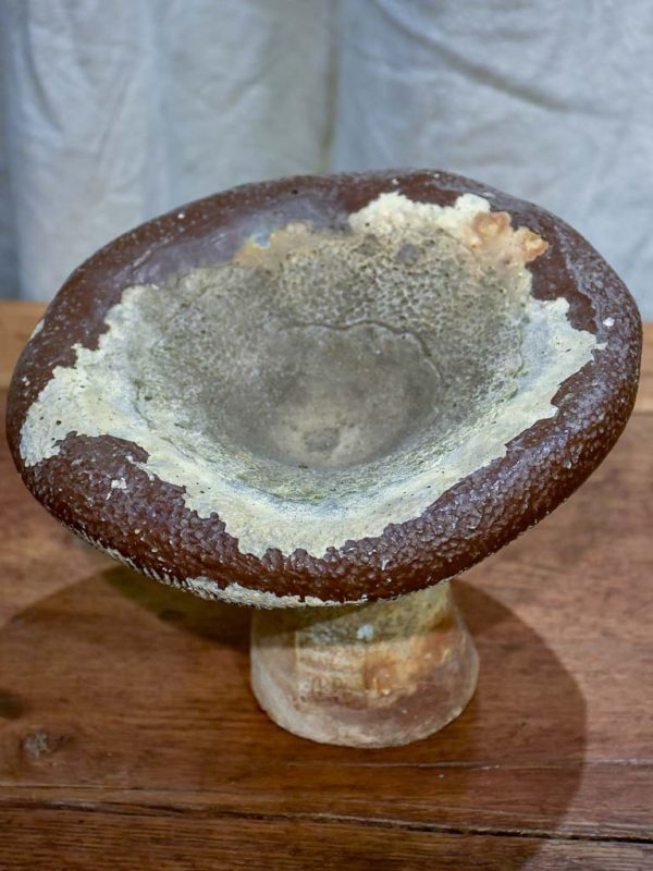 Mid Century French garden sculpture - mushroom Hot on Sale