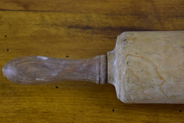 Antique French rolling pin - wooden For Discount