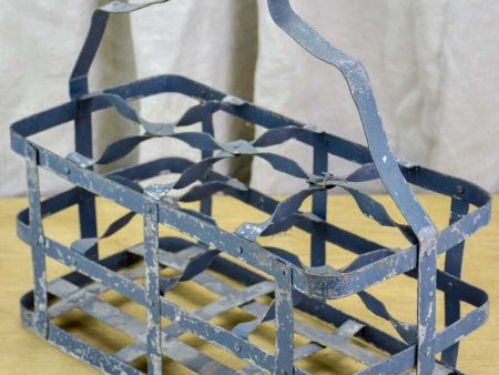 Antique French bottle carrier - 8 bottles Online