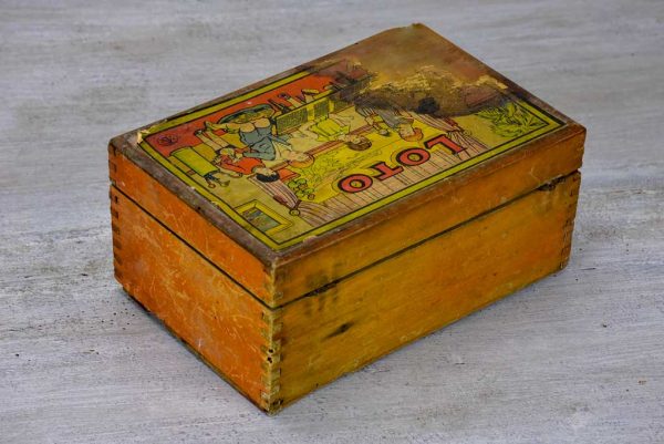 Antique French children s game - Loto Cheap