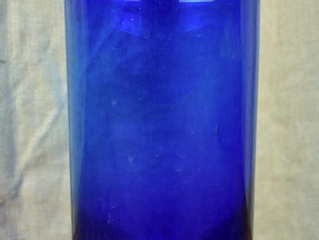 Large blue apothecary jar - Napoleon III Online now