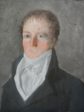 Early 19th Century English portrait of a man - Pastel 19¾  x 24  on Sale