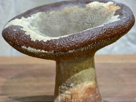 Mid Century French garden sculpture - mushroom Hot on Sale