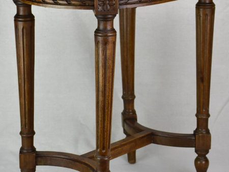 19th Century Louis XVI cane stool Hot on Sale