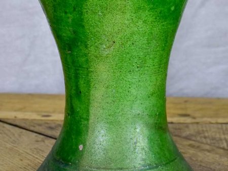 RESERVED Very small early 20th Century florist s vase with rippled neck For Sale