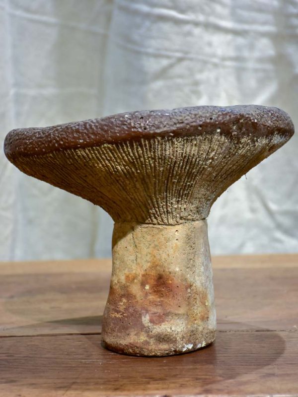 Mid Century French garden sculpture - mushroom Hot on Sale