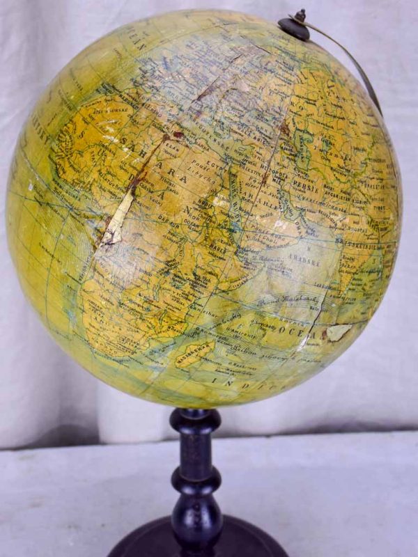 Antique world globe - large Fashion