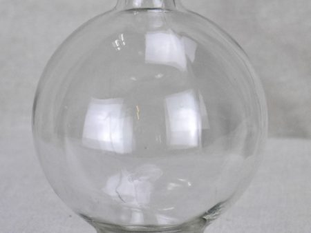 Vintage Glass bottle - type six - bulbous (5 available) For Sale