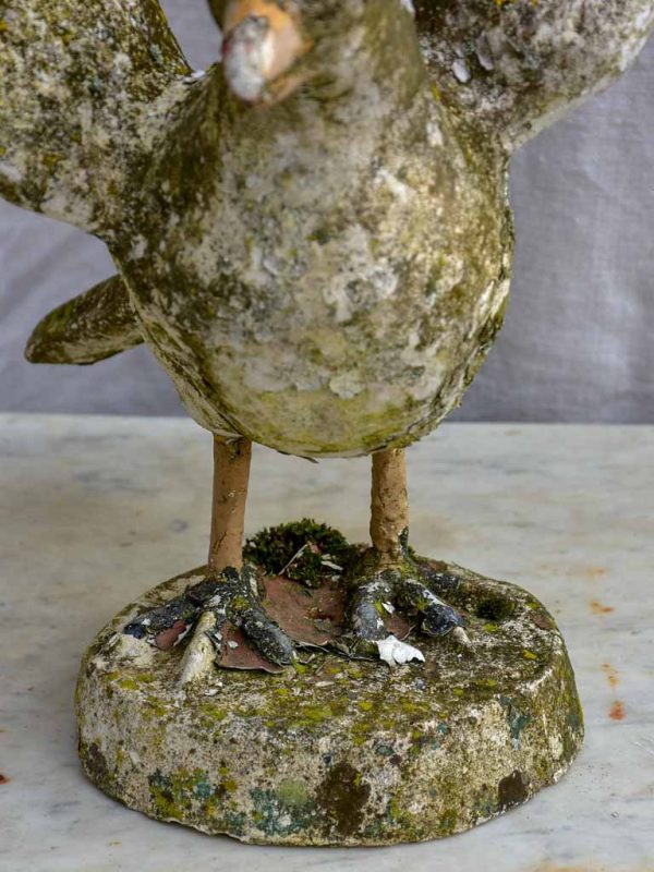 Early 20th century sculpture of a bird with outstreatched wings Hot on Sale