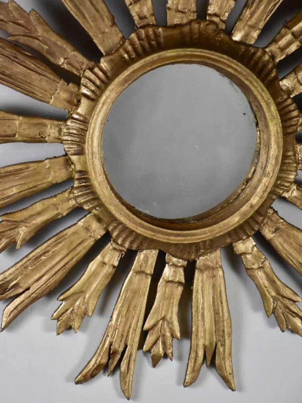 Late 19th Century French sunburst mirror 19  Online Sale