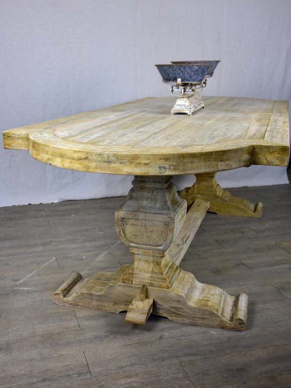 Antique French monastery dining table 98  x 39½  on Sale