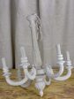 19th Century French carved chandelier - 6 lights For Sale