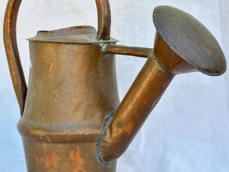 19th Century French copper watering can on Sale