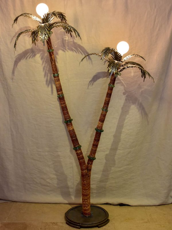 Vintage floor lamp - palm tree Fashion