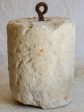 Antique French stone counterweight - cylindrical Hot on Sale