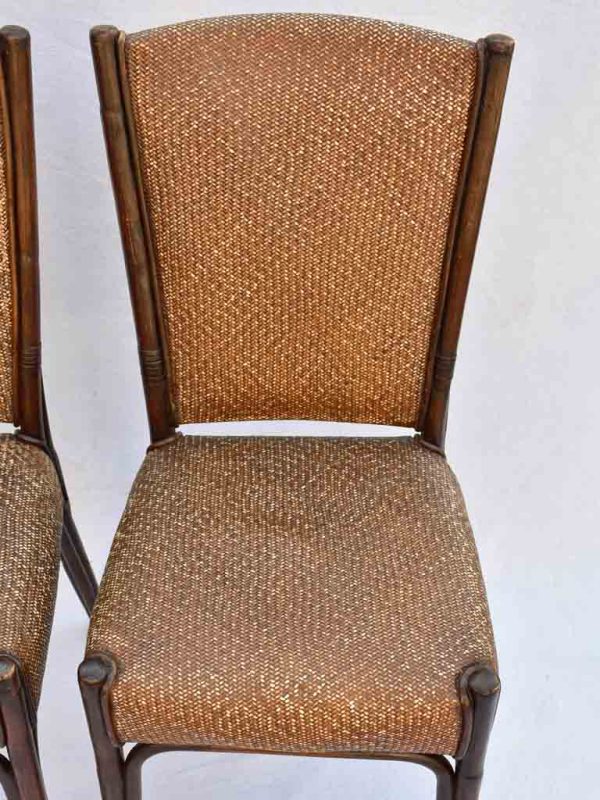 Set of ten mid-century dining chairs - cane and bentwood Hot on Sale