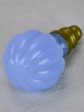 Napoleon III balustrade ball - blue opaline glass Discount