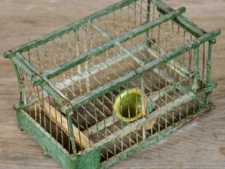 Very small antique French birdcage Discount