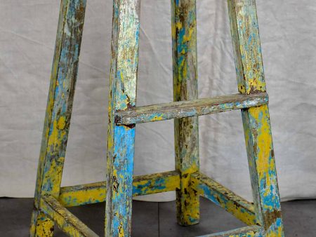 Antique French sculptor s table   high stool - 1 of 2 Online now