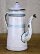 Antique French enamel cafetière Cheap