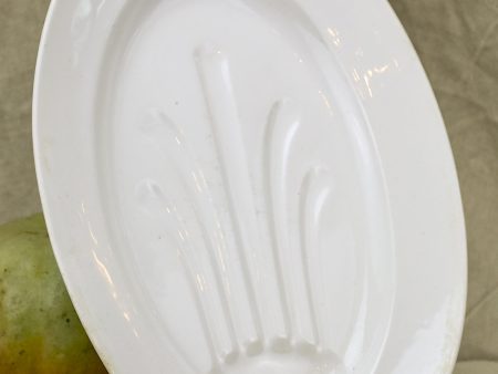 Large French white ironstone platter Online Sale