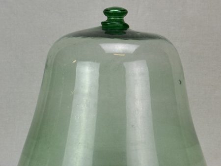 Antique French blown glass melon dome 14¼  For Discount