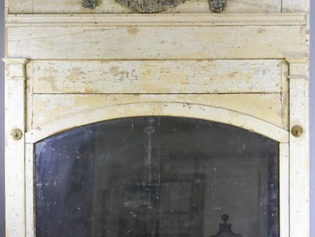 Louis XVI 18th Century trumeau mirror For Cheap