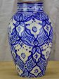 Blue and white jar   vase SAFI 14¼  on Sale