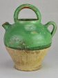 Early twentieth century French water pitcher with green glaze 11½  Fashion