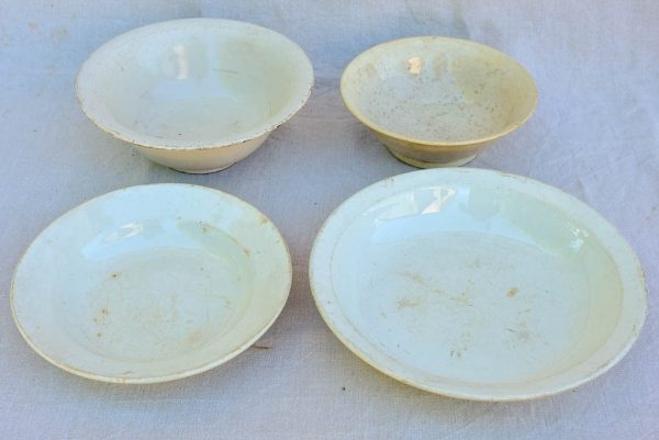 Collection of 9 stoneware bowls - 19th Century For Sale