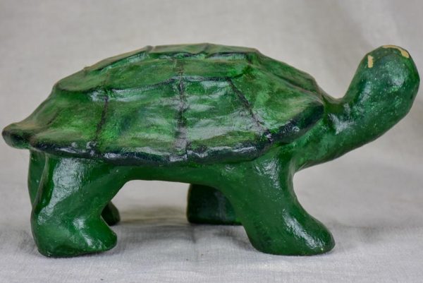 Mid-century papier mâché turtle Sale