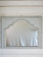 18th-century salvaged boiserie element with mirror 48  x 38½  Online