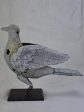 RESERVED Antique French weather vane pigeon mounted on iron block For Discount