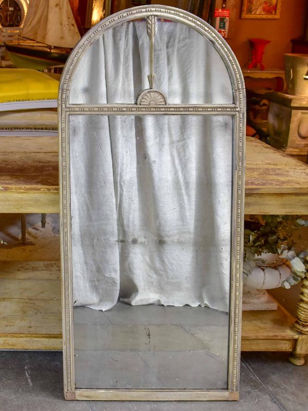 19th Century French mantle mirror - arched For Cheap