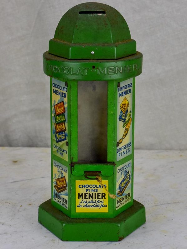 French  Chocolat Menier  money box - 1950 s Supply