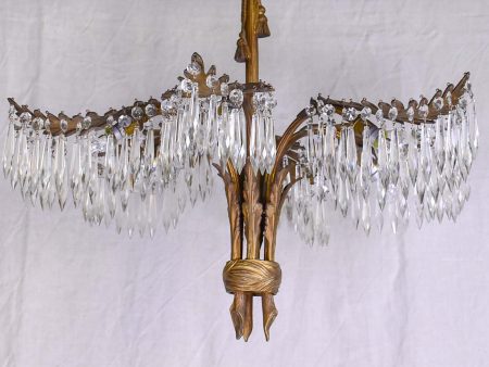 An antique palm chandelier - style Josef Hoffmann For Discount