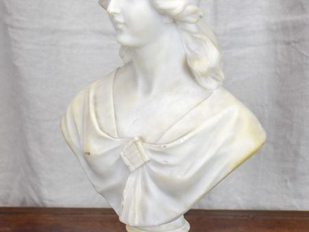 European marble female bust Discount