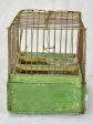 Early 20th century French birdcage with green patina Sale