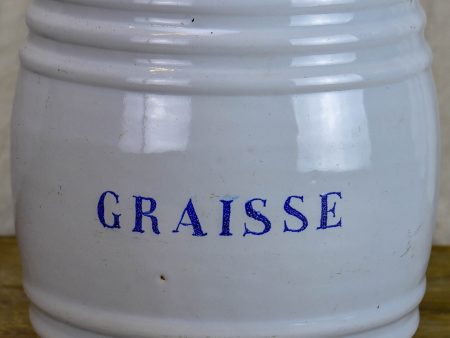 Large antique French preserving pot - Graisse Fashion