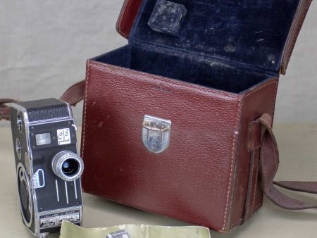 Vintage Paillard Bolex camera with original bag and user manual - 1960 s Fashion